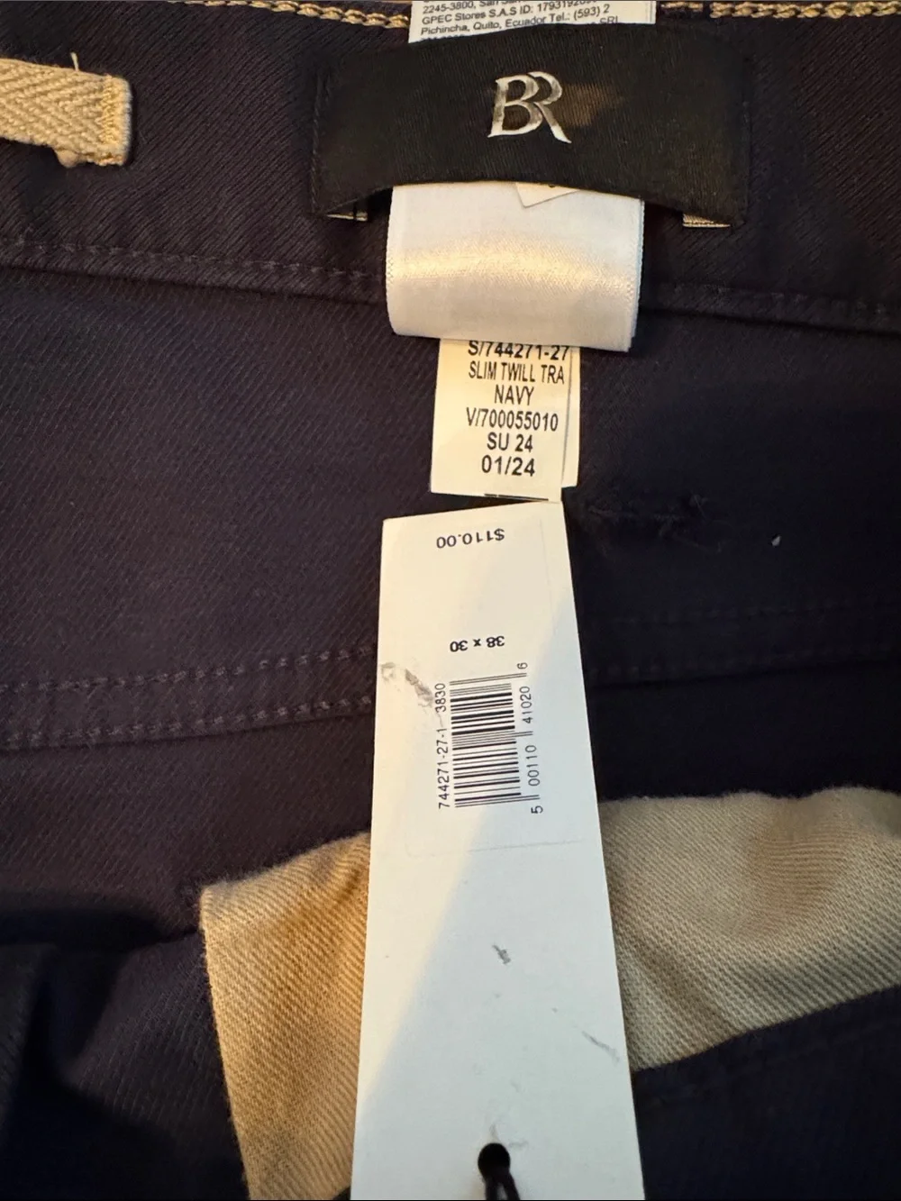 Banana Republic traveler pants NWT